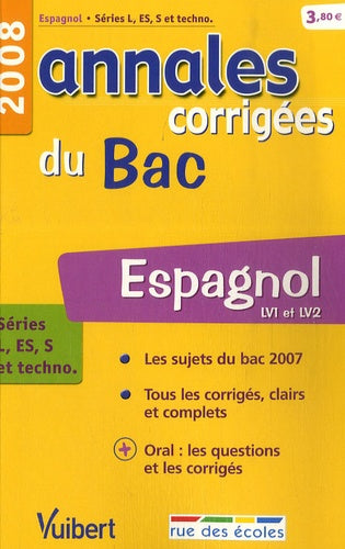 Annales corrigées du Bac