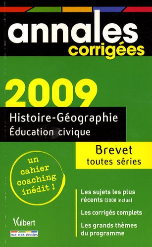 Histoire-Géo Education civique Brevet toutes séries