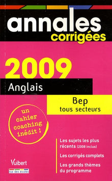 Anglais BEP tous secteurs