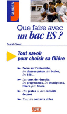 Que faire avec un bac ES ?