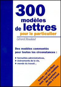 300 modèles de lettres pour particulier
