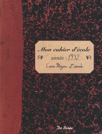Mon cahier d'école année 1932: Cours Moyen 2e année