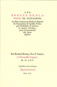 Les Songes drolatiques de Pantagruel