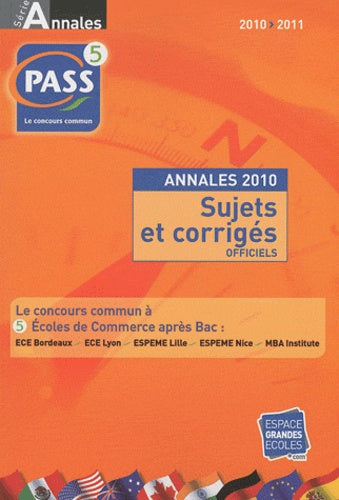 Annales PASS 2010/2011