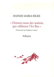 Donnez-nous des maîtres