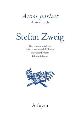 Ainsi parlait Stefan Zweig