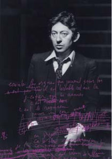 Les manuscrits de Serge Gainsbourg