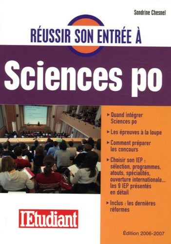 Réussir son entrée à Sciences Po