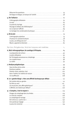 Humour et érotisme dans les Andes