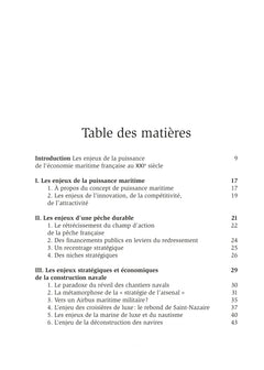 La France et la mer: Les enjeux de la puissance économique