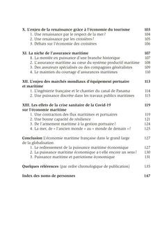 La France et la mer: Les enjeux de la puissance économique