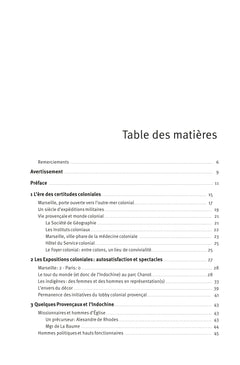 Marseille, la Provence et l'Indochine