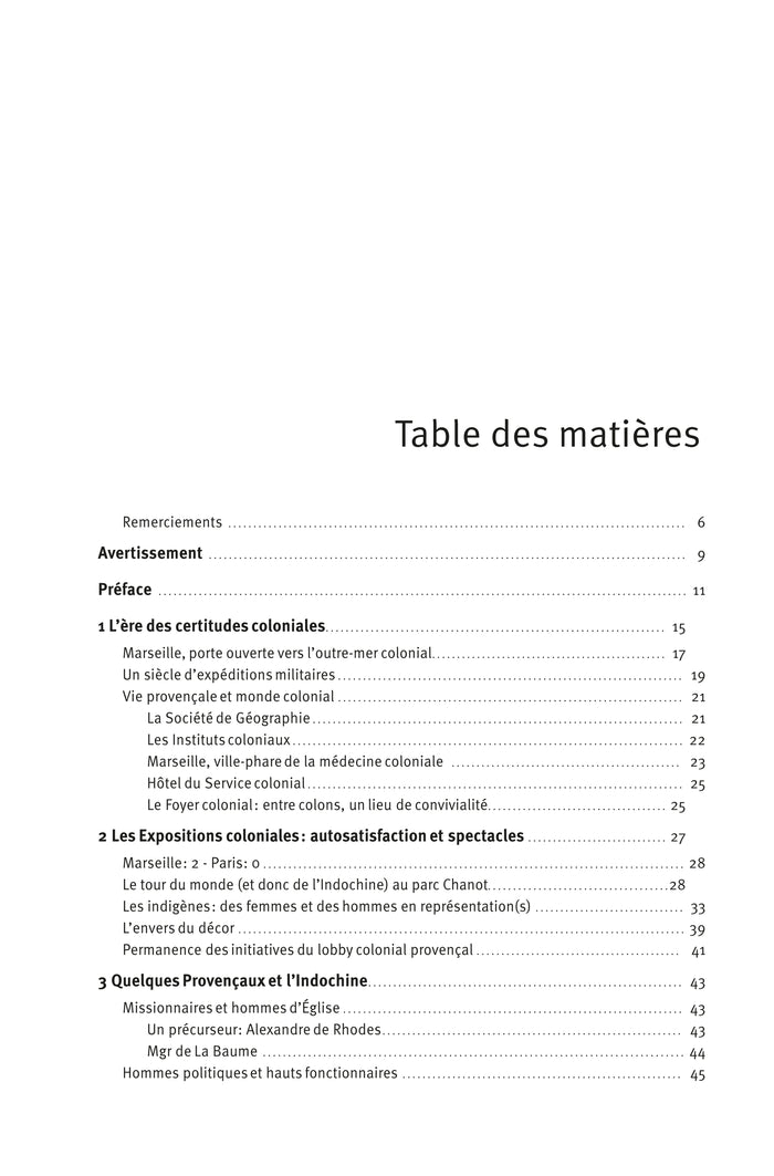 Marseille, la Provence et l'Indochine