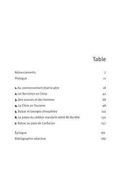 Le Voyage en Chine de Monsieur de Balzac