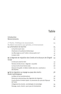 Les Indiens Creek au XVIIIe siècle