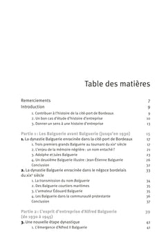 Balguerie. L'esprit d'entreprise dans l'économie maritime