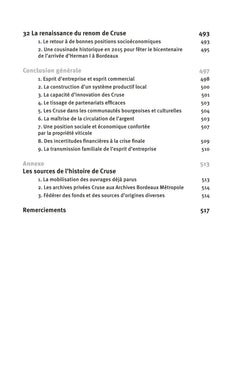 Cruse et le vin à Bordeaux depuis 1815
