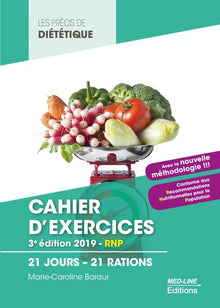 Cahier d'exercices BTS Diététique: 21 jours - 21 rations
