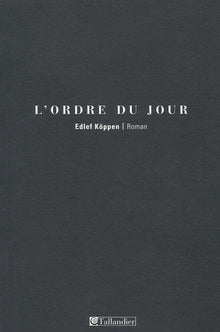 L'ordre du jour
