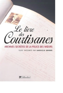 Livres des courtisanes