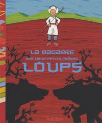 La bagarre des deux petits frères loup