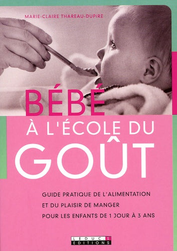 Bébé à l'école du goût