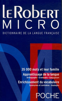 Le Robert Micro: Dictionnaire d'apprentissage de la langue française Version brochée