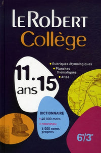 Le Robert Collège 6e-3e