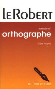 Dictionnaire d'orthographe