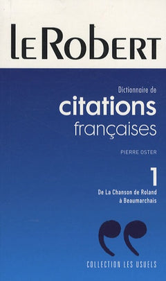 CITATIONS FRANCAISES POCHE T1