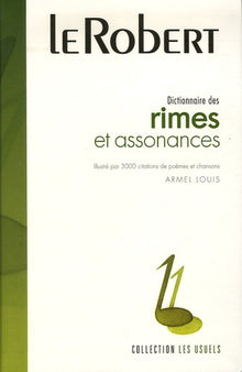 Dictionnaire des rimes et assonances