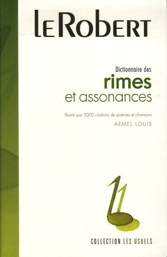 Dictionnaire des rimes et assonances