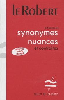Dictionnaire de synonymes, nuances et contraires