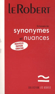 DICT SYNONYMES ET NUANCES POCH