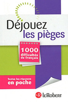 DEJOUEZ LES PIEGES 1000 DIFFIC