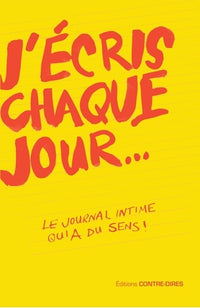 J'écris chaque jour...