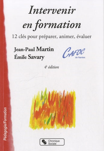 Intervenir en formation