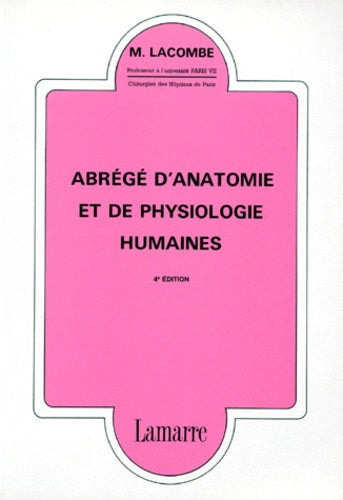 Abrégé d'anatomie et de physiologie