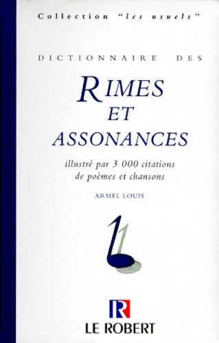 Dictionnaire des rimes et assonances