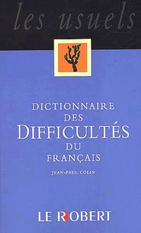 Dictionnaire des difficultés du français