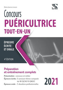 Concours puéricultrice : Tout-en-un 2021