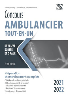 CONCOURS AMBULANCIER 2021-2022 - TOUT-EN-UN