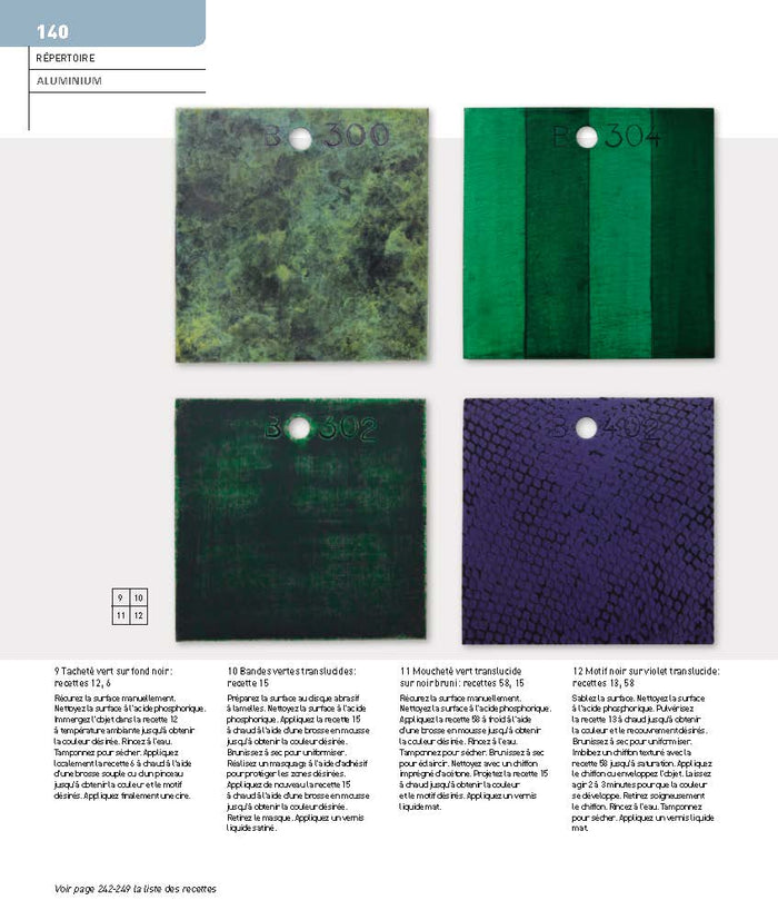 Patine des métaux : bijouterie et créations métalliques