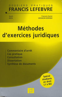 Méthodes d'exercices juridiques