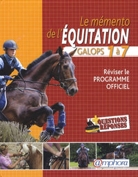 Le mémento de l'équitation: Galops 1 à 7, programme officiel