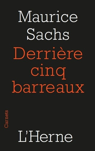 Derrière cinq barreaux