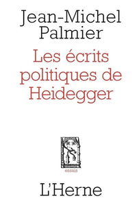 Ecrits politiques d'Heidegger