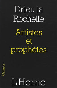 artistes et prophetes