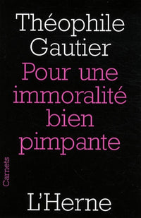 Pour une immoralité bien pimpante