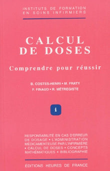Calcul de doses : Comprendre pour réussir